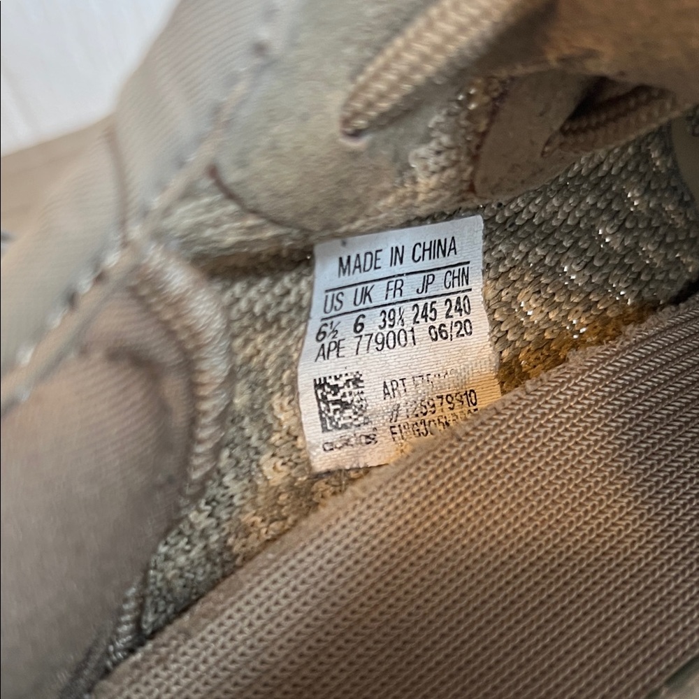 adidas Yeezy Boost 350 V2 Sand Taupe Athletic Shoes Men 6.5/Wo 8 - Picture 8 of 10